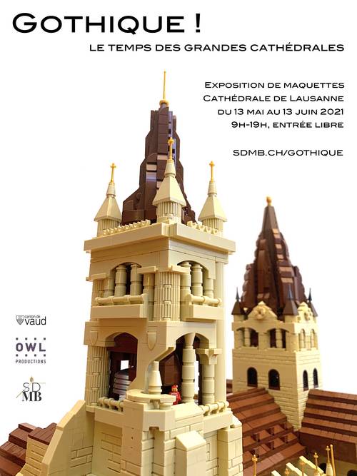 Lemax - Cathédrale Style Gothique - Décoration Vintage D'occasion